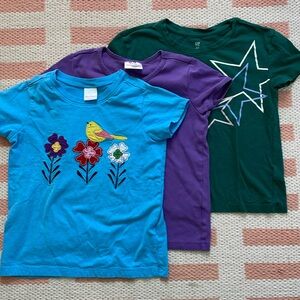 Hanna Andersson and GAP t shirts - 3 size 8